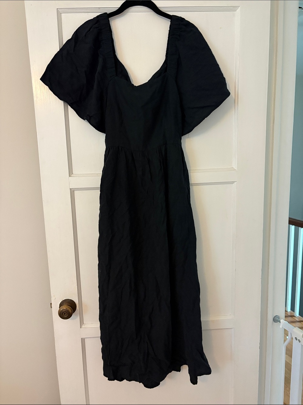 A New Day Black Midi Dress